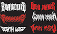 do death metal,logo maker,band,brutal ,black
