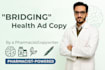 create a bridging tiktok ad copy for your supplement