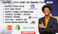 etsy print on demand shopify print on demand etsy seo shopify ecommerce website