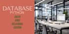 make a database with python sqlite module