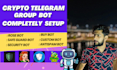 fully setup telegram bots in your crypto telegram group