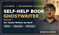 be your self help book ghostwriter for mindset and personal development