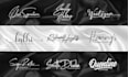 design a signature, script, calligraphy, cursive, handwritten logo