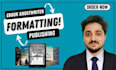 do business book ghostwriting, formatting, and publishing