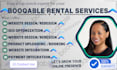 build booqable rental website, online booking website design, integration, SEO
