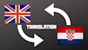 translate everything to croatian, bosnian, serbian