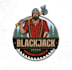 design black jack wood works logo