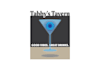 make modern unique tavern and vibes drink logo