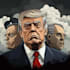 create a political cartoon art