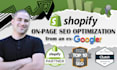 do on page SEO optimization for your shopify website
