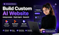 build custom ai website using lovable replit agent  base44