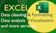 clean, merge, split  exel data