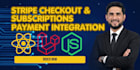 integrate stripe checkout, subscription payments in laravel, react, next