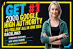 all in one SEO 2000 dofollow backlinks package