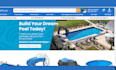 design swimming pool website pool service website construction website swimming