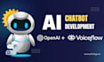 develop ai chatbot on whatsapp voiceflow for your business