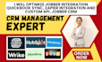optimize jobber integrations quickbooks sync zapier integration custom API CRM