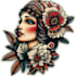 make a american traditional tattoo as you want
