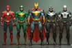 illustrate superhero character art