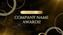 create stunning golden award ceremony and photo slideshow videos