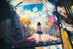 make you a anime album cover or single cover