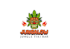 make jungle vibes tiki spirits and bar logo