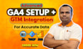 set up ga4, server side tracking, ga4 ecommerce tracking, and GTM expertly