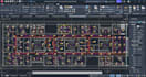do office and residential electrical plans with autocad