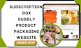 setup subscription box product packaging mailer box amazon box shipping website