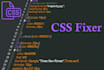 resolve CSS errors and issues on your website