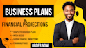 write a complete business plan with financial model