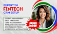 setup fintech CRM with wealthbox redtail dealcloud affinity practifi bitrix24