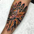 create a beautiful american traditional tattoo desing