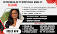 write wind turbine technician, solar project manager and renewable energy resume