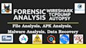 do computer, digital forensics using autopsy, wireshark, ftk imager, make report