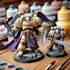 paint miniatures for warhammer 40k