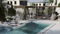 create a custom outdoor living space design with 3d renderings and 2d plans