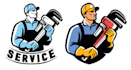 do plumbing heating air conditioning oil gas hvac logo