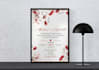 design wedding invitation animated video and invitation card