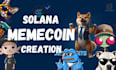 teach you how to create a solana memecoin, meme coin development
