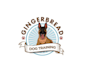 make attend minimal dog training company logo