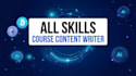 create course content about crypto, ai, online earning