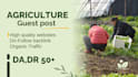 agriculture guest post high traffic with do follow backlink