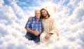 create a beautiful portrait using your photo with the lord jesus christ