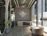 design gym or fitness center with photorealistic rendering