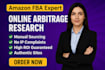 do amazon fba product research for amazon online arbitrage