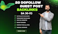 write and publish 20 dofollow guest post on dofollow guest posting sites