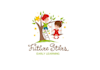 create next future stars early learning logo design