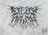 design a frostbitten black metal logo