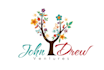 design whimsical cute floral tree logo